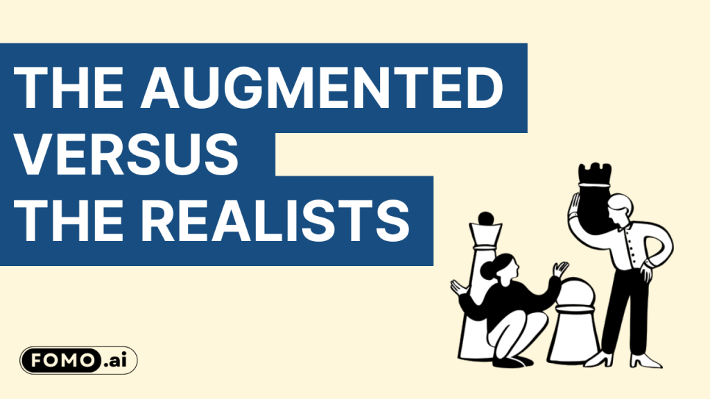The debate between augmented reality enthusiasts and realists in technology